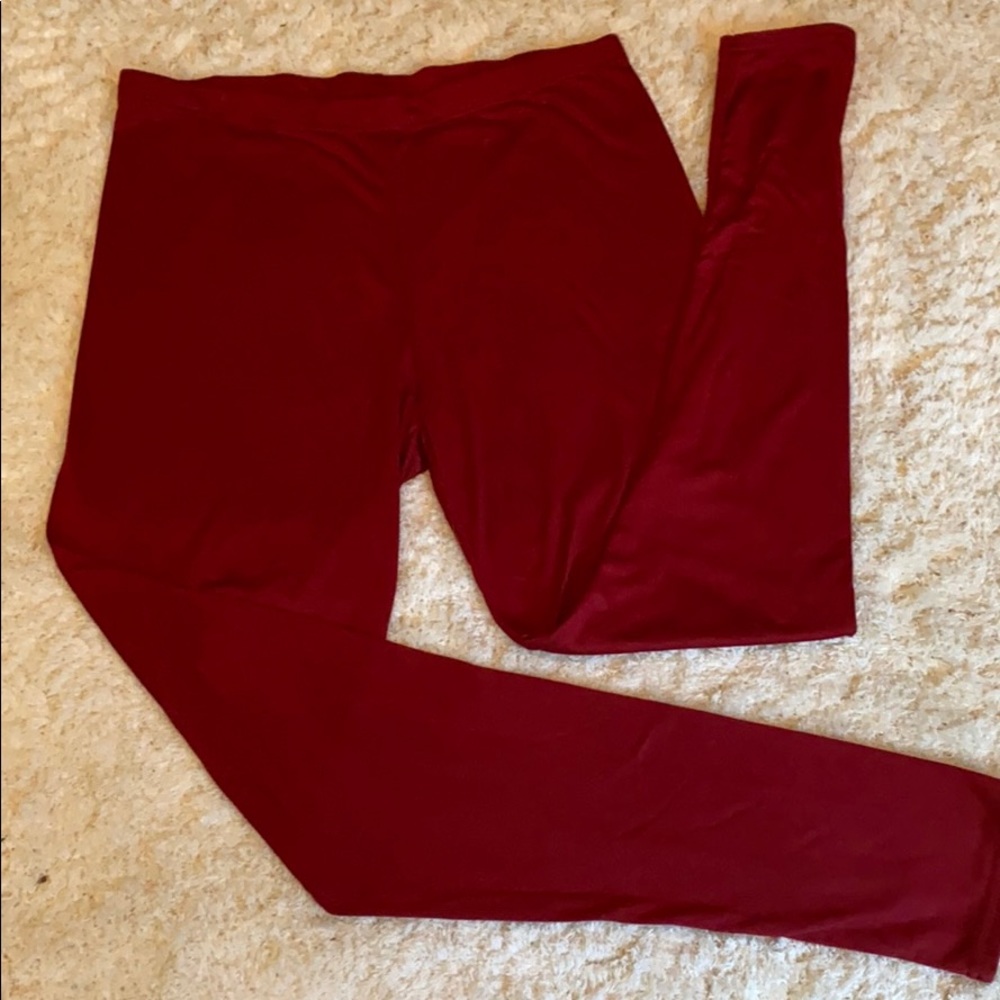 Red Leggings